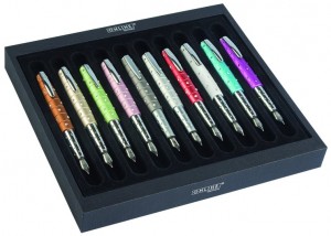Pera s krystaly Swarovski